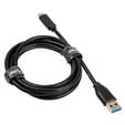 InLine USB 3.2 Gen.2 Cable, Type C to A Plug/Plug, black - 1.5m image number null