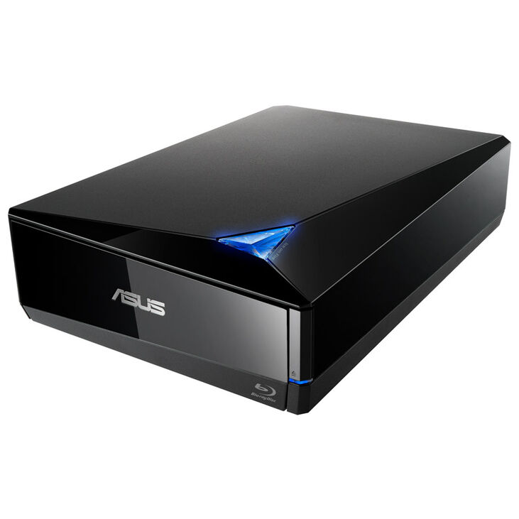 ASUS BW-16D1X-U, Blu-ray burner, external - black image number 0