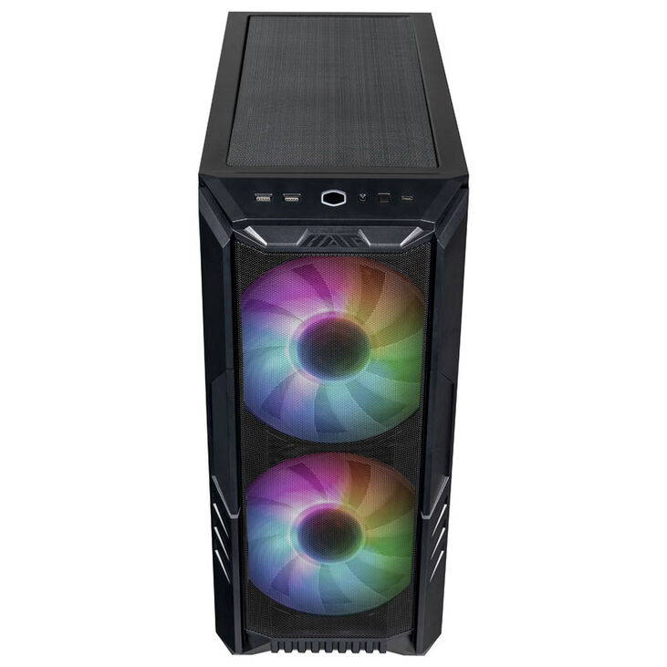 Cooler Master HAF 500, Midi-Tower, ARGB, Tempered Glass - schwarz image number 1