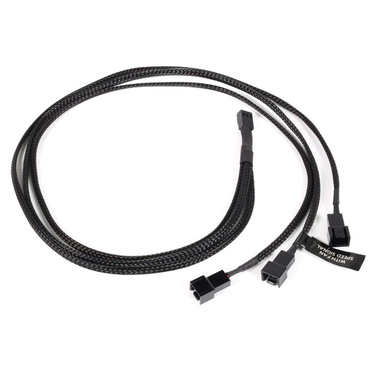 Alphacool Y-Splitter 3-Pin auf 3x 3-Pin 60cm image number 0