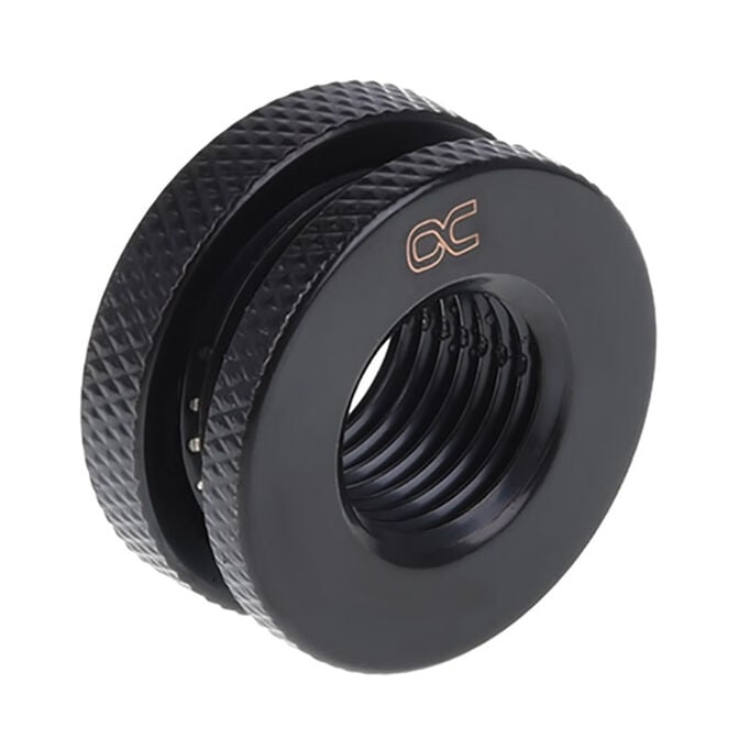 Alphacool HF Schottverschraubung, kurze Version, G1/4 - Schwarz image number 0