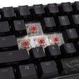 Ducky One 2 Pro Mini Gaming Tastatur, RGB LED - Cherry Silent Red (US) image number null