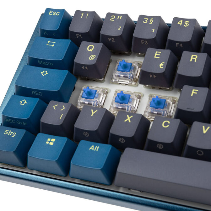 Ducky One 3 Daybreak Mini Gaming Keyboard, RGB LED - MX-Blue image number 4