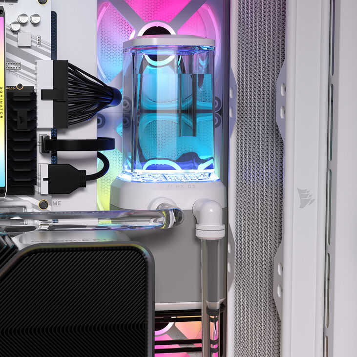 Corsair Hydro X iCUE Link XH405i RGB Elite - weiß image number 4