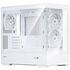 Zalman P30 V2 PC-Gehäuse, Mini-Tower, mATX, RGB, Tempered Glass - weiß image number null