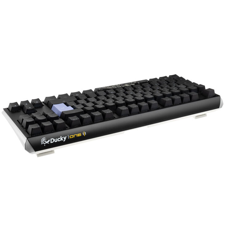Ducky One 3 Classic Black/White TKL Gaming Tastatur, RGB LED - MX-Blue image number 2