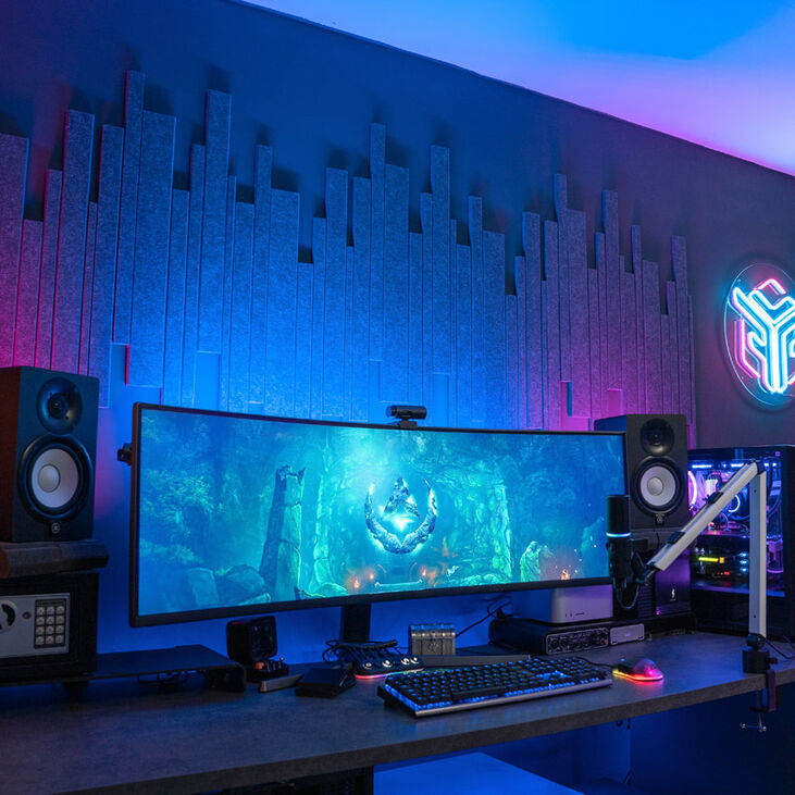 Streamplify ACOUSTIC PANEL - 6er-Pack, grau image number 5