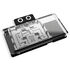 Alphacool Core RX 9070 Aorus Elite GPU water block, ARGB, with backplate - acrylic image number null