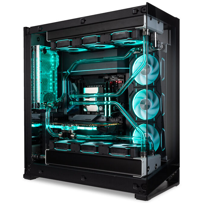 Gaming PC Crystal Phantom, Intel Core Ultra 9 285K, NVIDIA GeForce RTX 5090 - Custom Water Cooling image number 3