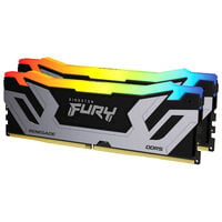 Kingston Fury Renegade RGB DDR5-8400 RAM, CL40, XMP 3.0, CUDIMM - 48 GB Dual-Kit, silber