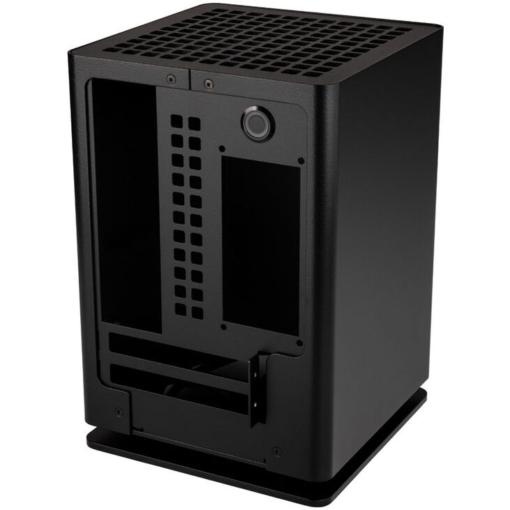 HGC Osmi 3.1 Aluminium Mini-ITX Gehäuse - schwarz image number 3