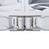 PHANTEKS D30 PWM Reverse Airflow, D-RGB Lüfter, 3er Pack - 140mm, weiß image number null