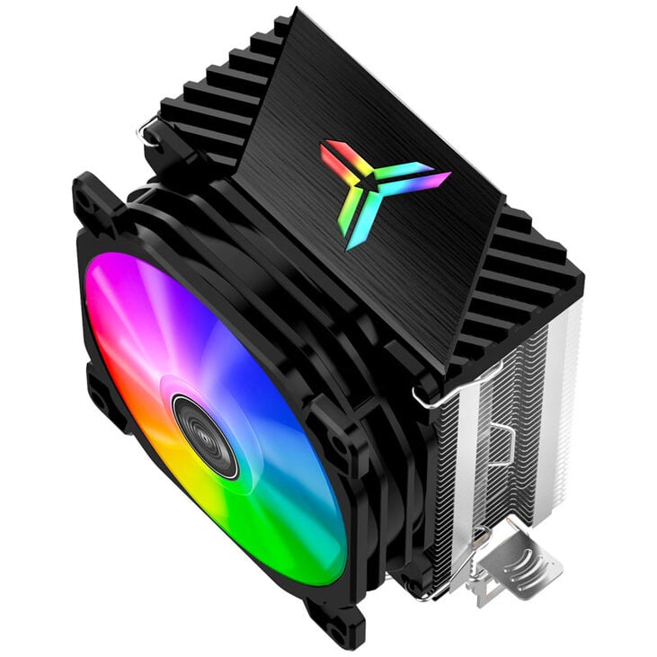 Jonsbo CR-1200 CPU cooler, RGB - 92mm, black image number 3