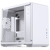 Jonsbo U4 Mini Micro-ATX-Geh&auml;use, Tempered Glass - wei&szlig;