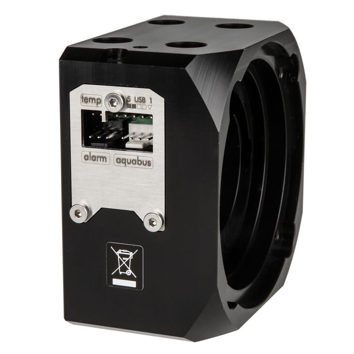 aqua computer D5 pump adapter, aqualis base including level indicator image number 2