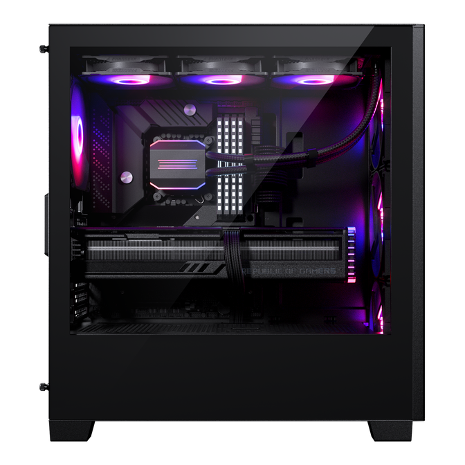 Phanteks XT Pro Ultra PC-Geh&auml;use, Midi-Tower, E-ATX, Tempered Glass, D-RGB - schwarz image number 2