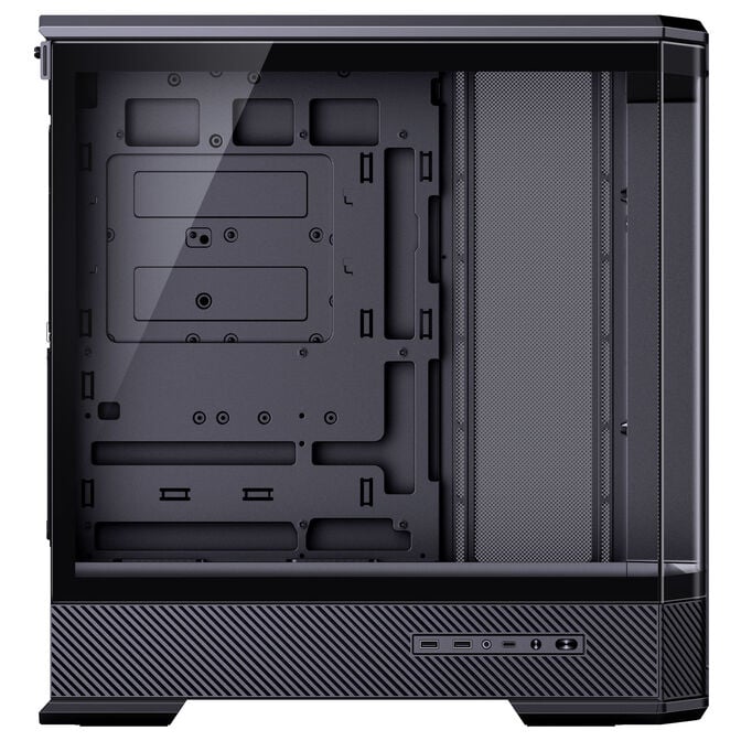 Jonsbo D400 PC-Geh&auml;use, Midi Tower, ATX, Tempered Glass - schwarz image number 12