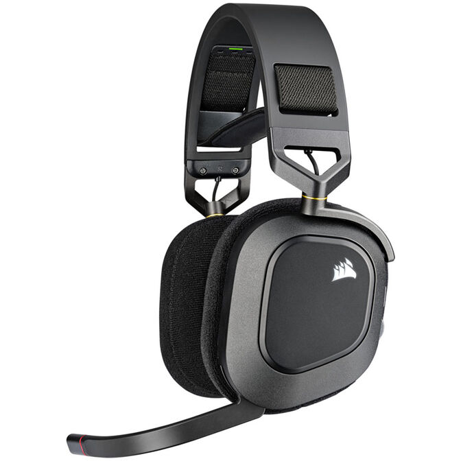 Corsair HS80 RGB Wireless Premium-Gaming-Headset - Carbon image number 0