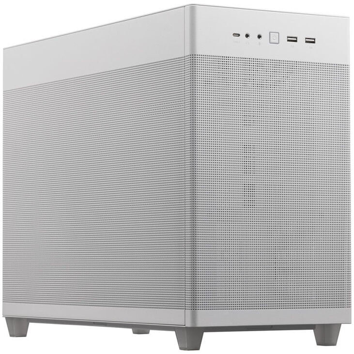 ASUS Prime AP201 Micro-ATX case - white image number 0