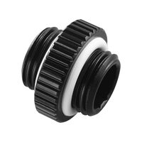 PHANTEKS Glacier M-M Adapter G1/4 - schwarz