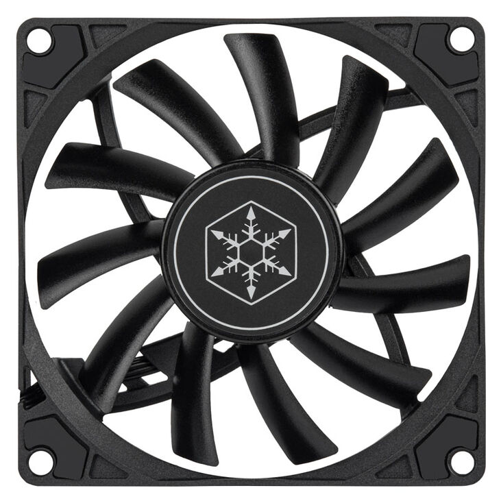 SilverStone Air Slimmer SST-AS90B Slim Fan - 92mm, black image number 2