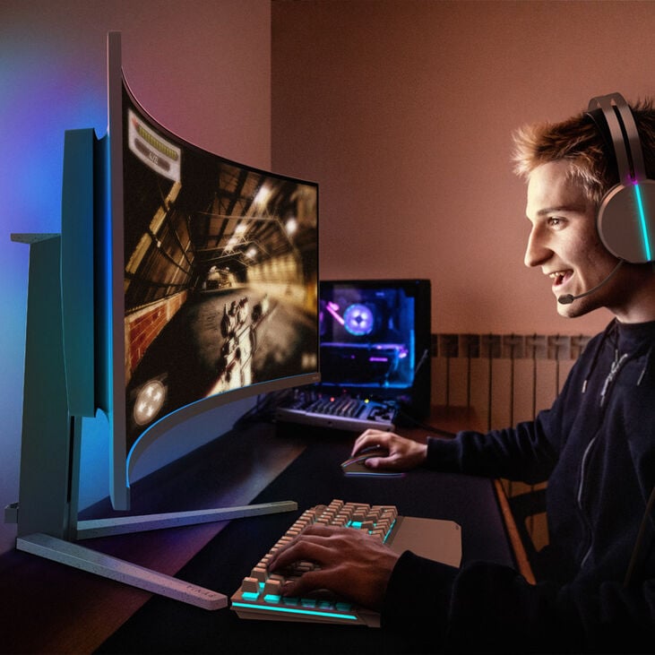 Philips Evnia 49M2C8900, 49 inch Gaming Monitor, 240 Hz, OLED, Adaptive-Sync image number 9