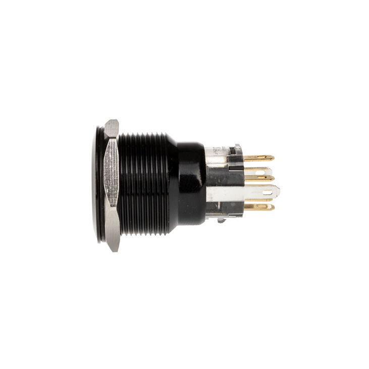 DimasTech Vandalismustaster 22mm, Blackline Dot - RGB image number 2