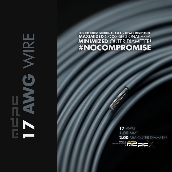 MDPC-X Schaltlitze 17-AWG Grey, 1m image number 0