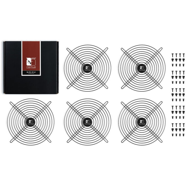 Noctua NA-FG1-20 Sx5 fan grille 200 mm - black image number 0