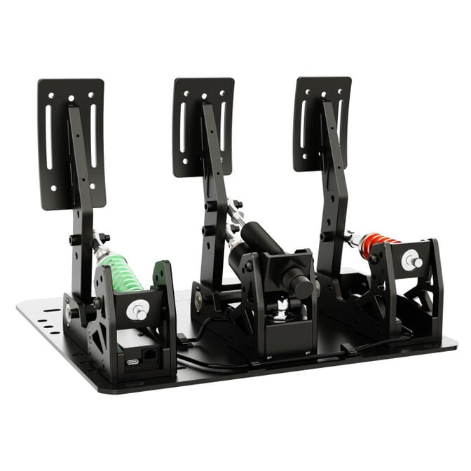 CAMMUS LC100 V4 Pedalset, 200kg Load-Cell-Sensor, Hall-Sensor - schwarz image number 3