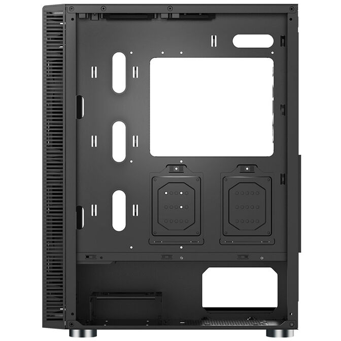 Montech X3 Glass Midi-Tower, RGB, Tempered Glass - schwarz image number 2
