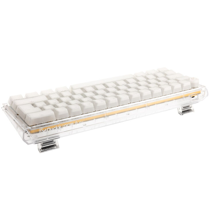 Ducky One 3 Aura White Mini Gaming Tastatur, RGB LED - MX-Brown image number 2