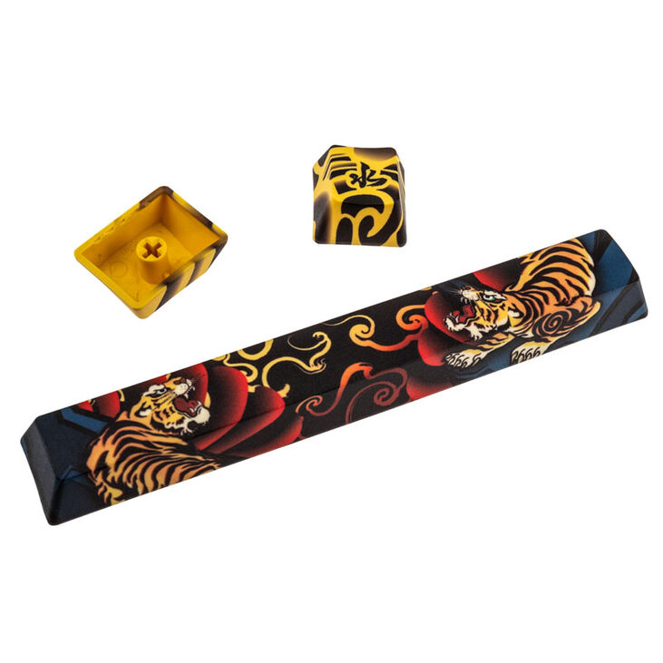 Traitors TIGER SKETCH Limited Keycap Set, PBT (DE) image number 4