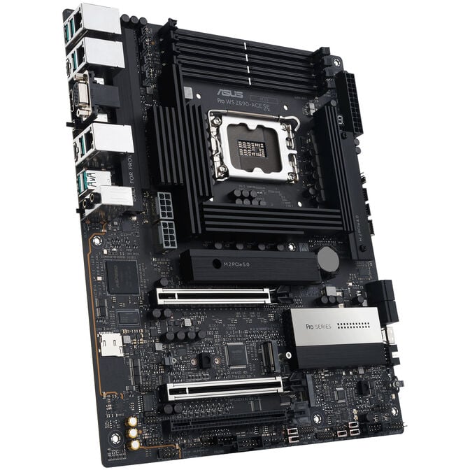ASUS Pro WS Z890-ACE SE motherboard, LGA 1851 socket, Intel Z890, ATX, DDR5 image number 5
