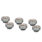 Thermal Grizzly DeltaMate Extender Fitting - MF7, matte nickel, pack of 6