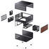 Jonsbo N5 NAS case, E-ATX - black image number null