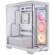 Corsair 3500X LX-R PC-Geh&auml;use, Midi-Tower, E-ATX, RGB, Tempered Glass - wei&szlig; image number null