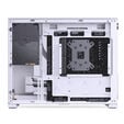 Jonsbo D32 STD White PC-Geh&auml;use, Mini-Geh&auml;use, mATX, Tempered Glass - wei&szlig; image number null