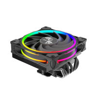 Akasa SOHO H6L M2 Low-Profile CPU-K&uuml;hler, ARGB - 120mm, schwarz