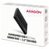 AXAGON EE25-GTR USB-C 3.2 Gen 2 - SATA 6G, 2.5" external hard drive enclosure, grooved - black image number null