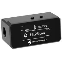 Barrow Flussmeter OLED - schwarz