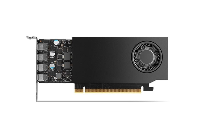 NVIDIA RTX A400 Grafikkarte, 4096 MB GDDR6 image number 1