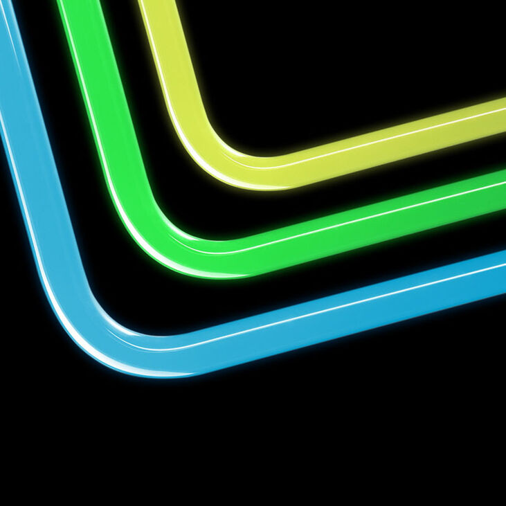 EK Water Blocks EK-Loop Hard Tube 14/10mm Acryl, gebogen 90 Grad - 80cm, 6 Stück image number 3