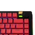 Glorious GPBT Basics Keycaps, ANSI Layout (US), PBT, Doubleshot - Revive Red image number null