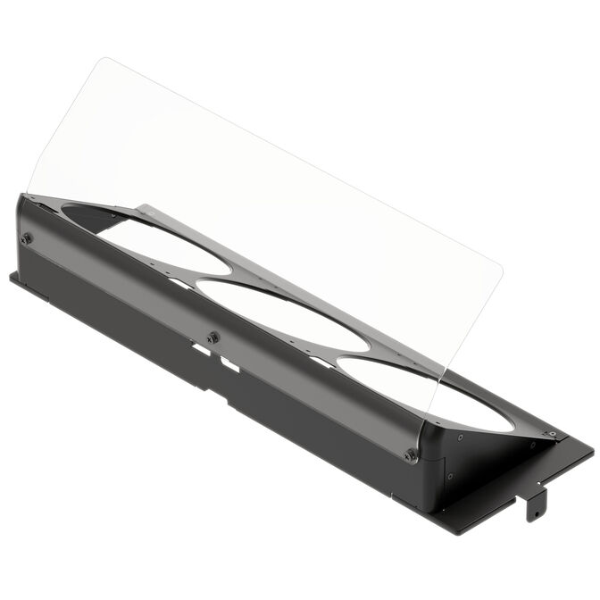 HAVN HS 420 Angled Bottom Fan Bracket - schwarz image number 1