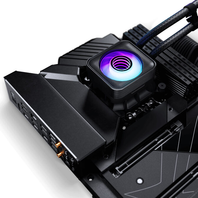 Phanteks GLACIER ONE 360D30 X2 DRGB AiO Water Cooling - 360mm, black image number 2