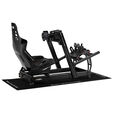 Next Level Racing ES3 Elite Sim Racing Seat, Fiberglass Edition - schwarz image number null