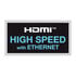InLine HDMI Kabel High Speed mit Ethernet, schwarz - 3m image number null