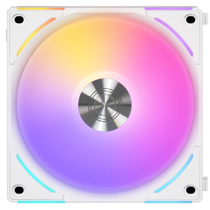 Lian Li UNI FAN AL120 V2 ARGB PWM Fan, Triple Pack with Controller - 120mm, white image number 4