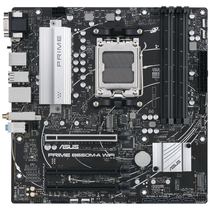ASUS Prime B650M-A WiFi, AMD B650 Mainboard - Sockel AM5, DDR5 image number 1